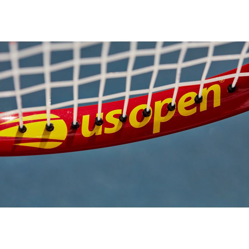 slide 4 of 7, Wilson USO Jr 23 Racquets - Red: Aluminum Alloy, Medium Flex, Traditional Frame, 1 ct