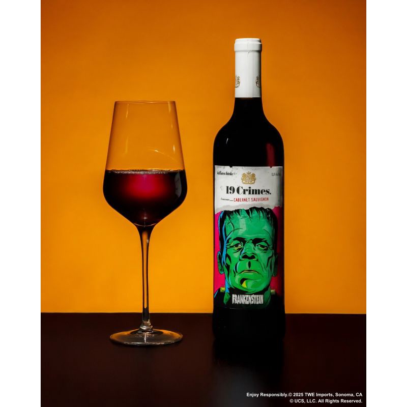 slide 4 of 7, 19 Crimes Halloween Frankenstein Cabernet - 750mlBottle, 1 ct