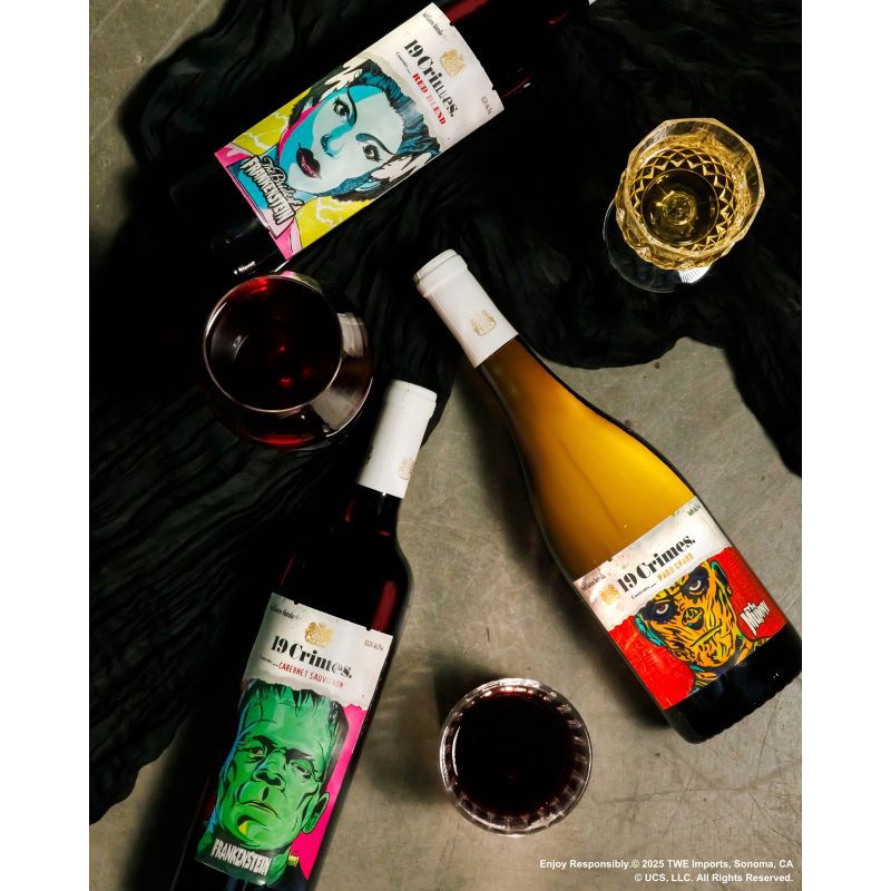 slide 3 of 7, 19 Crimes Halloween Frankenstein Cabernet - 750mlBottle, 1 ct