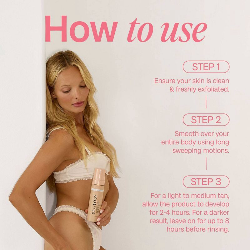 slide 6 of 9, Bali Body Dark Self Tanning Mousse - 6.7 fl oz, 6.7 fl oz