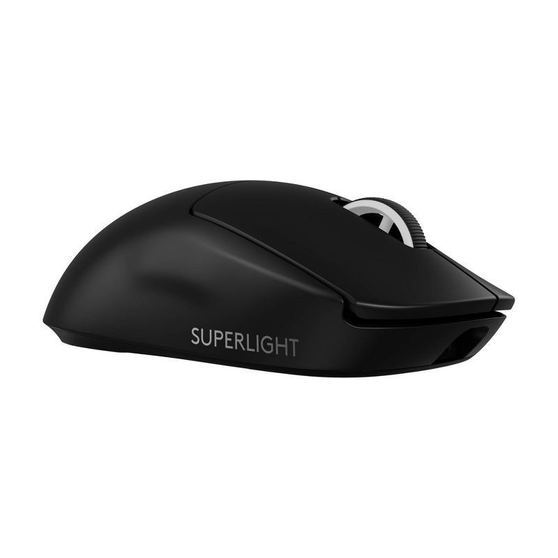 slide 1 of 13, Logitech G Pro X Superlight 2 Lightspeed Wireless Gaming Mouse - Black: Lightweight, Bluetooth, Built-In Rechargeable Battery, USB Connection, 1 ct