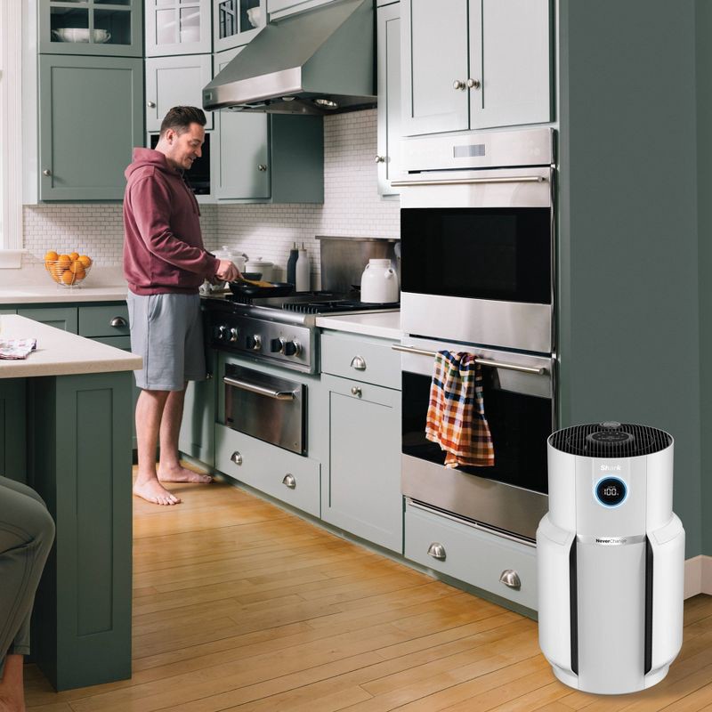 slide 14 of 14, Shark Never Change Air Purifier Max HP302: True HEPA, 5 Settings, 1200-1500 sq. ft., Programmable Timer, CARB Certified, 1 ct