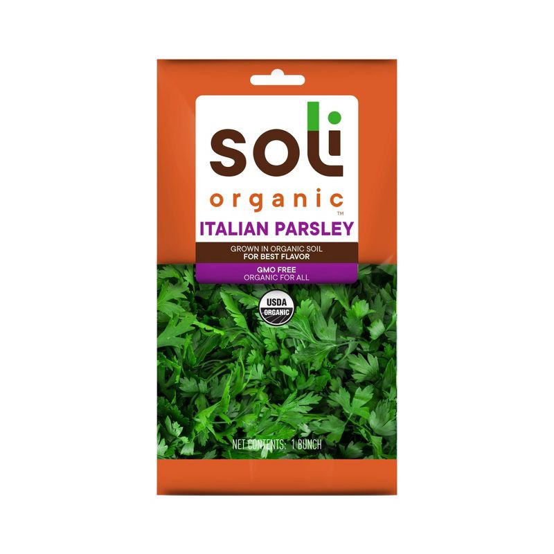 slide 1 of 5, Soli Organic Italian Parsley - 1oz, 1 oz