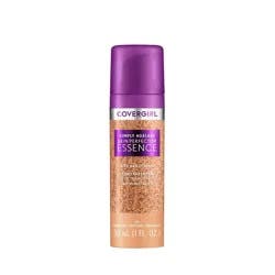 COVERGIRL Simply Ageless Skin Perfector Essence Vegan Foundation - 40 Medium - 1 fl oz: Liquid, Radiant Finish, Paraben-Free, Face Application