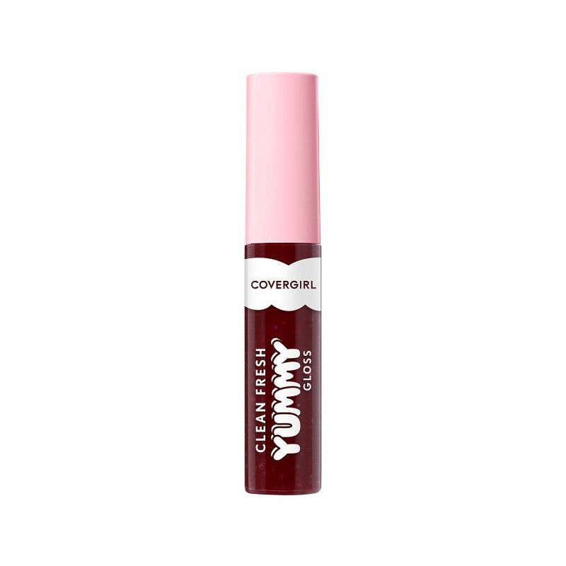 slide 1 of 8, COVERGIRL Clean Fresh Yummy Lip Gloss - Acai You Later - 0.33 fl oz, 0.33 fl oz