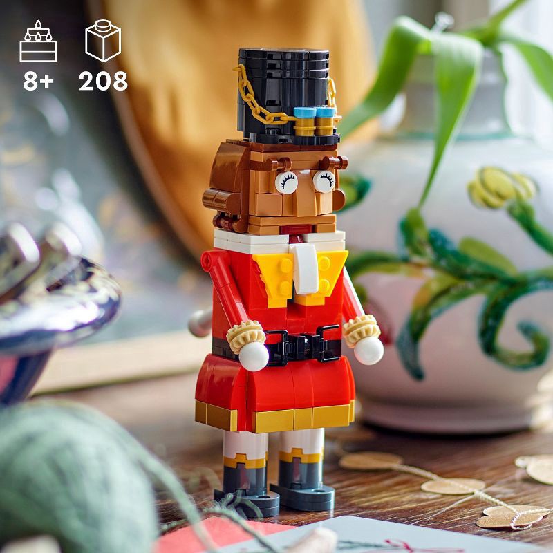 slide 3 of 5, LEGO Nutcracker Figure Building Set Christmas Decor 40640, 1 ct