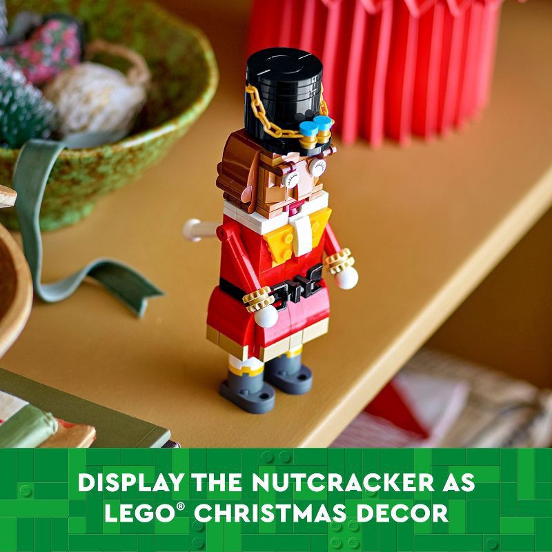 slide 2 of 5, LEGO Nutcracker Figure Building Set Christmas Decor 40640, 1 ct