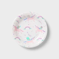 20ct Unicorn Snack Plates - Spritz™