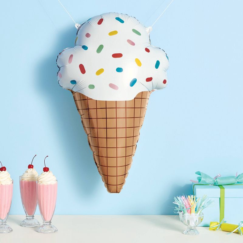 slide 2 of 4, Ice Cream Foil Balloon - Spritz™, 1 ct