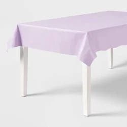 Rectangular Disposable Table Cover Light Purple - Spritz™