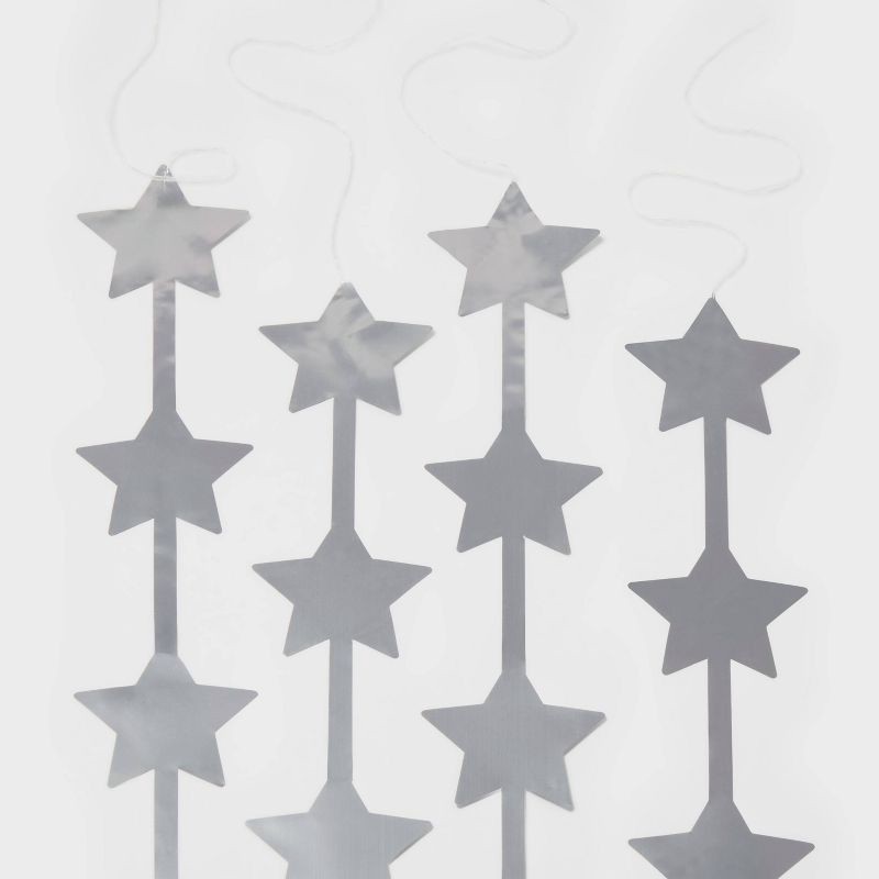 slide 3 of 4, 9ct Silver Star Backdrops - Spritz™, 9 ct