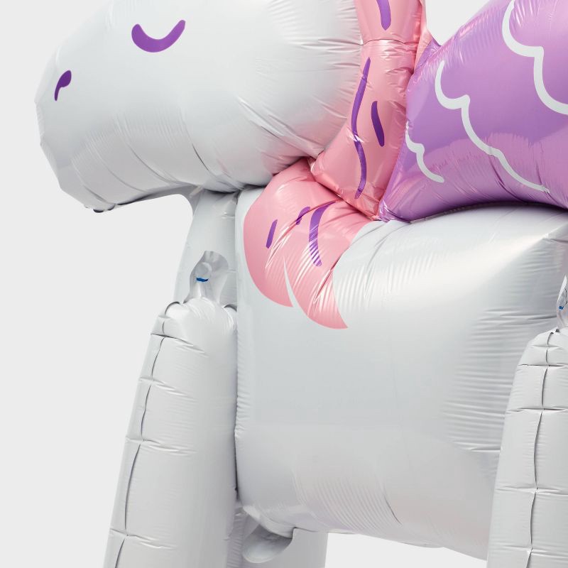 slide 3 of 4, Unicorn Foil Balloon - Spritz™, 1 ct