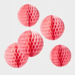 5ct Light Pink Honeycombs - Spritz™