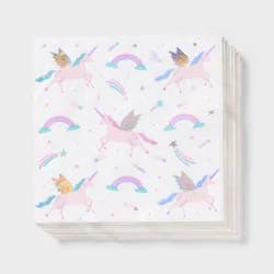 30ct Unicorn Lunch Napkins - Spritz™