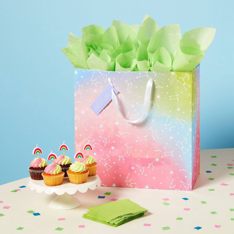 slide 2 of 4, 5ct Rainbow Shaped Candles - Spritz™, 5 ct