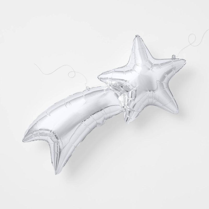 slide 1 of 4, Shooting Star Foil Balloon - Spritz™, 1 ct