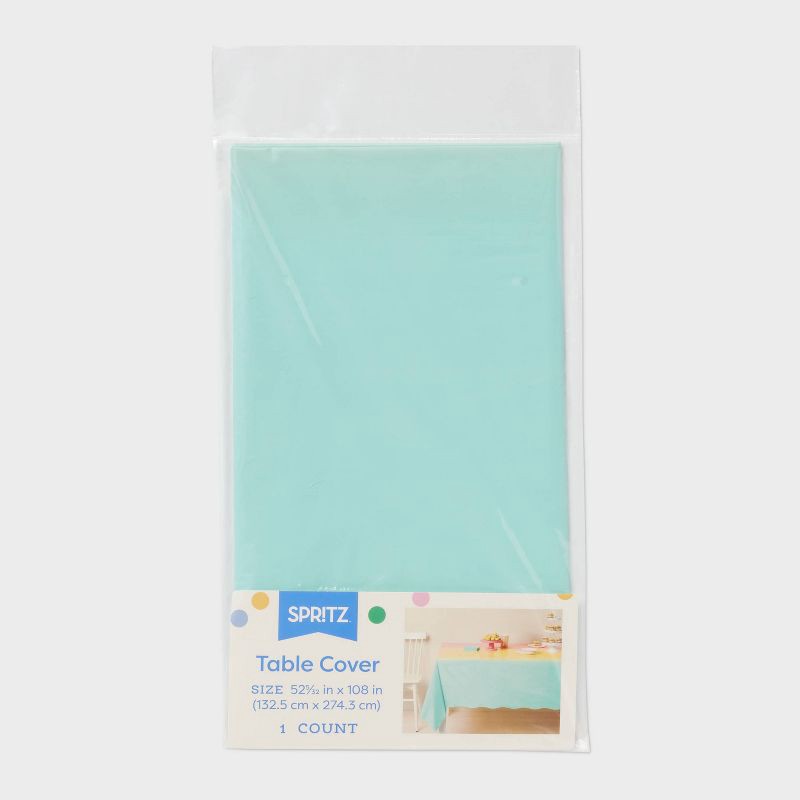 slide 3 of 4, Gradient Print Rectangular Table Cover - Spritz™, 1 ct