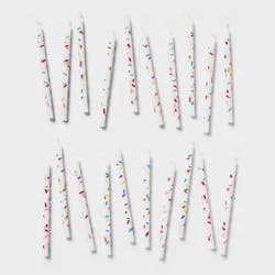 20ct Birthday Sprinkle Candles - Spritz™