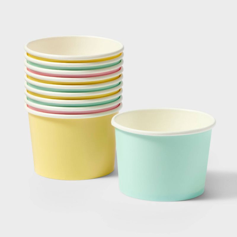 slide 1 of 3, 10ct Pastel Treat Cups - Spritz™, 10 ct