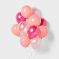 20ct Balloons Chrome Hot Pink - Spritz™