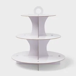 White 3-Tier Cupcake Stand - Spritz™