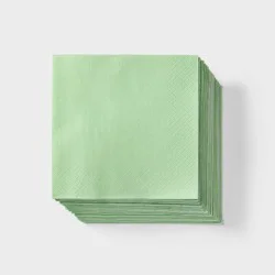 30ct Beverage Napkins Sage - Spritz™
