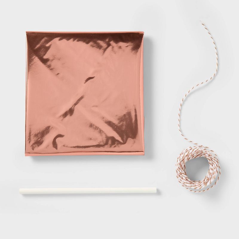 slide 4 of 5, 3ct Rose Gold Star Shaped Foil Balloons - Spritz™, 3 ct