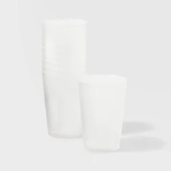 10ct 12.3 fl oz Clear Reusable Cups - Spritz™