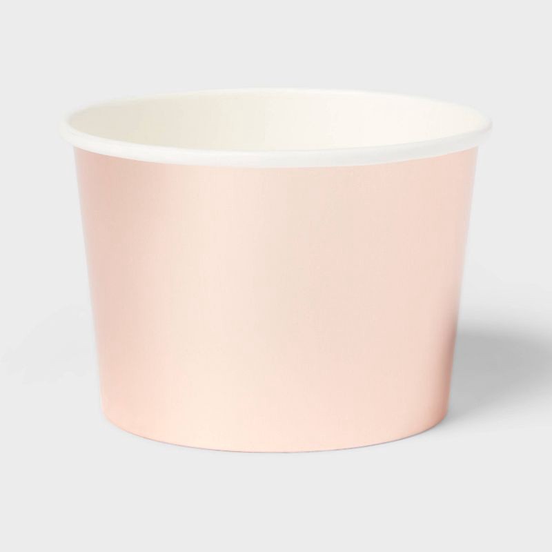 slide 3 of 3, 10ct Rose Gold Metallic Treat Cups - Spritz™, 10 ct