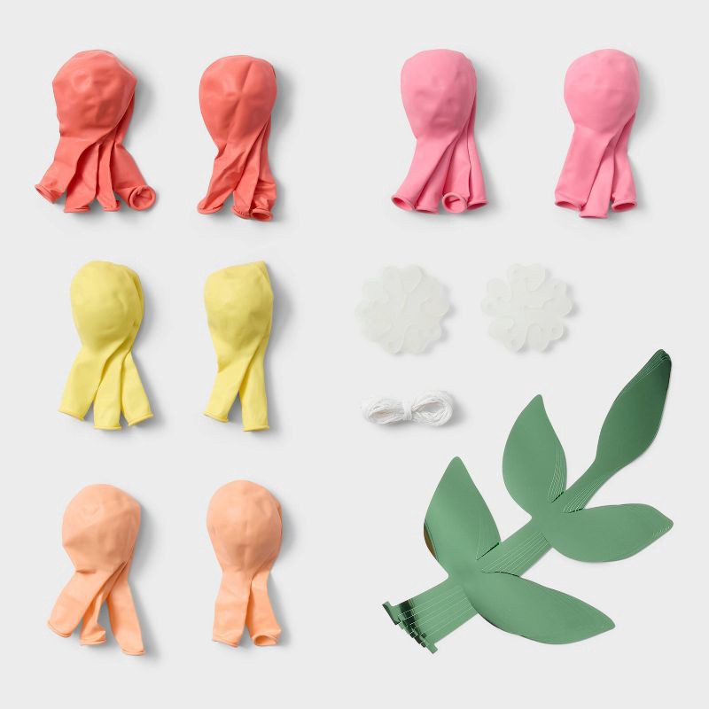 slide 3 of 4, 24ct Balloon Garland Décor Kit - Spritz™, 24 ct