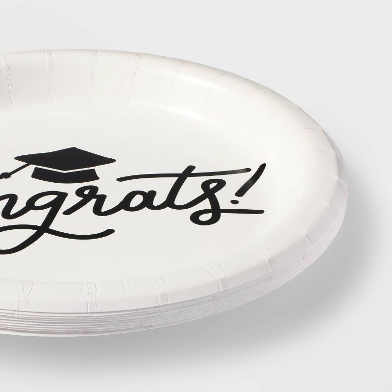 slide 3 of 3, 10ct Graduation Dinner Plates - Spritz™, 10 ct