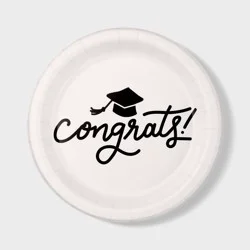 10ct Graduation Dinner Plates - Spritz™