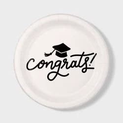 10ct Graduation Dinner Plates - Spritz™