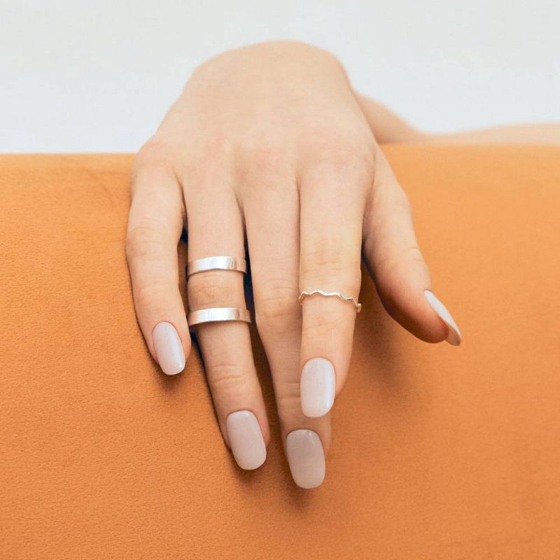 slide 3 of 5, Ohora Gel Nail Art Starter Set - Cream Light - 30ct, 30 ct