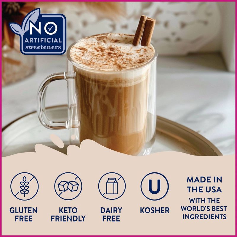 slide 3 of 6, Jordan's Skinny Mixes Naturally Sweetened Sugar Free Cinnamon Dolce Coffee Flavoring Syrup - 12.7 fl oz, 12.7 fl oz