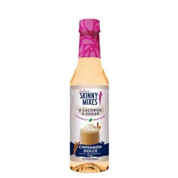 Jordan's Skinny Mixes Naturally Sweetened Sugar Free Cinnamon Dolce Coffee Flavoring Syrup - 12.7 fl oz