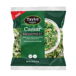 Taylor Farms Caesar Mini Chopped Salad Kit - 4.42oz