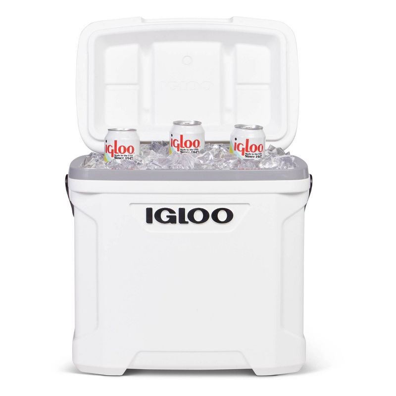 slide 2 of 10, Igloo Latitude Marine Ultra 30 Quart Cooler - White, 30 qt