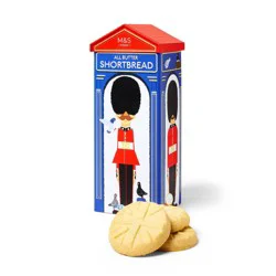 M&S Sentry Shortbread Tin - 6.34oz