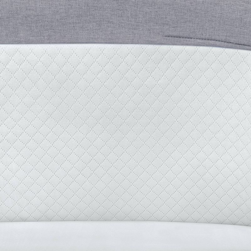 slide 10 of 14, Simmons Kids' Koi Beechwood By the Bed Bassinet - Dove Gray, 1 ct