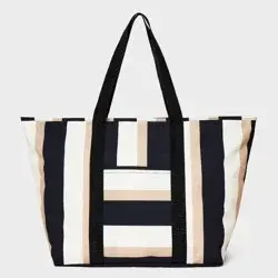Boat Tote Handbag - Shade & Shore™ Natural/Black