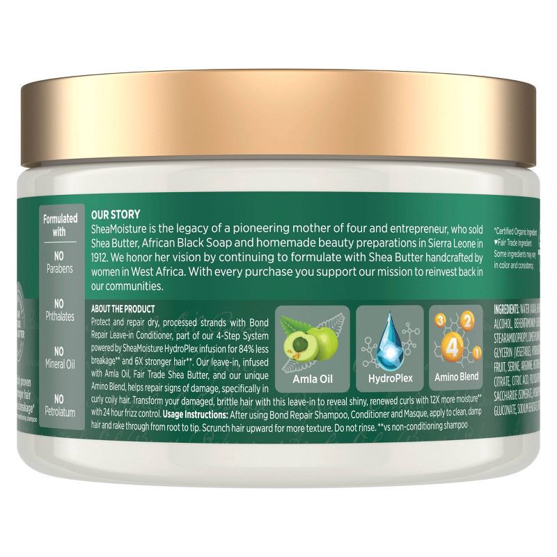 slide 2 of 10, SheaMoisture Bond Repair Leave-In Conditioner - 11 fl oz, 11 fl oz