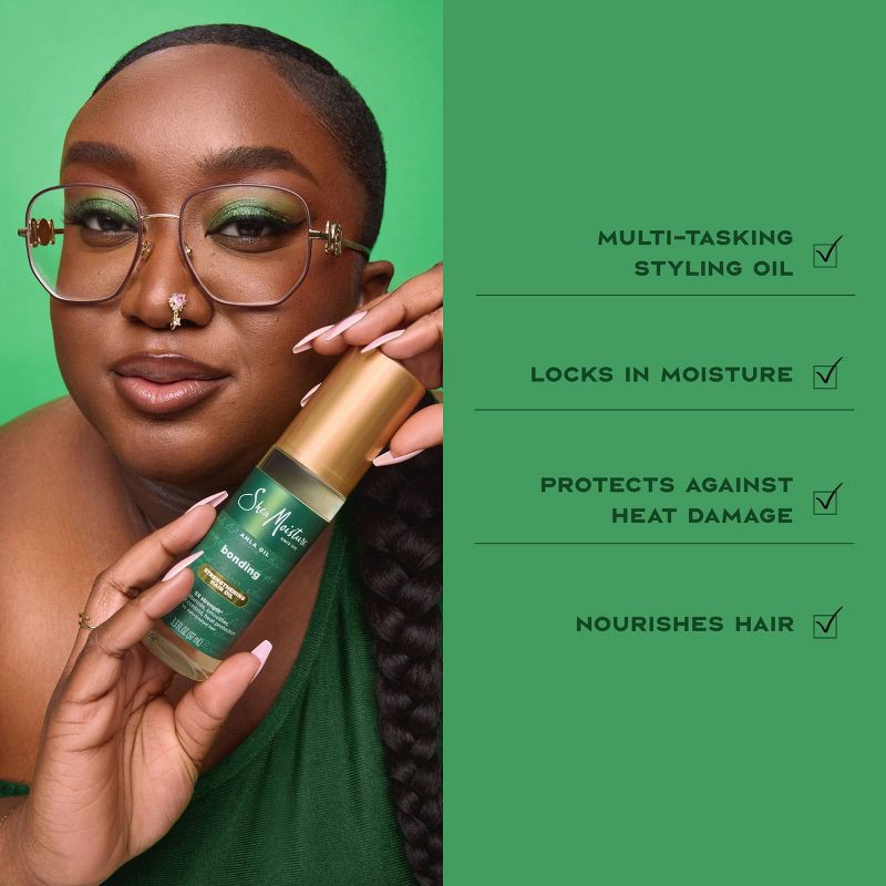 slide 4 of 10, SheaMoisture Bond Repair Hair Oil - 3.3 fl oz, 3.3 fl oz
