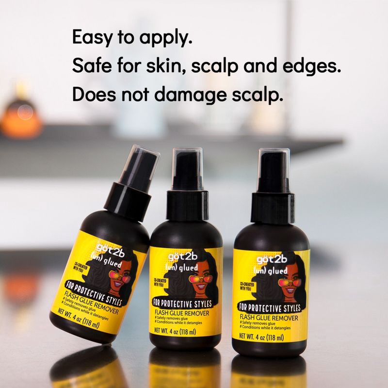 slide 5 of 7, Got2B Magic Glue Remover Hair Gel - 4oz, 4 oz