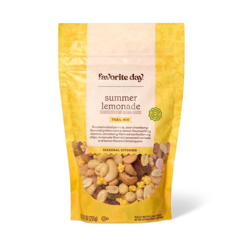 slide 1 of 3, Summer Lemonade Trail Mix - 9oz - Favorite Day™, 9 oz
