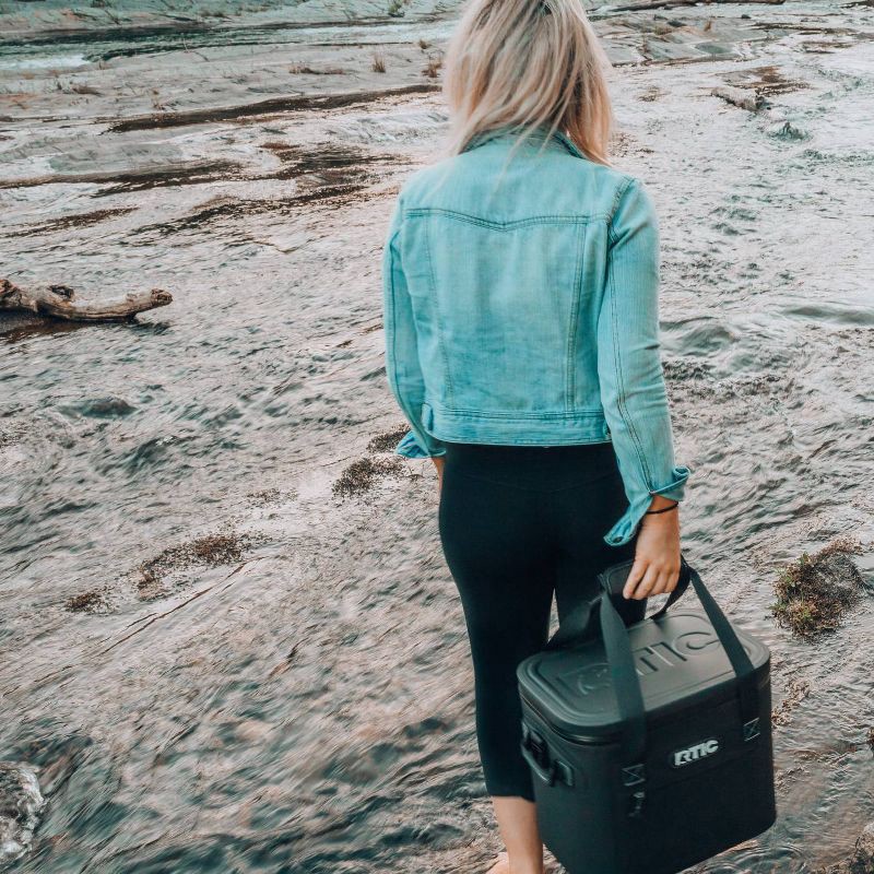 slide 6 of 9, RTIC Outdoors 30 Cans Ultra-Tough Soft Sided Cooler - Black, 30 cans