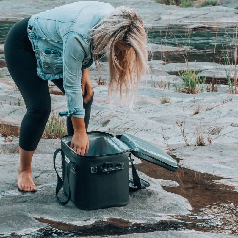 slide 7 of 9, RTIC Outdoors 30 Cans Ultra-Tough Soft Sided Cooler - Black, 30 cans