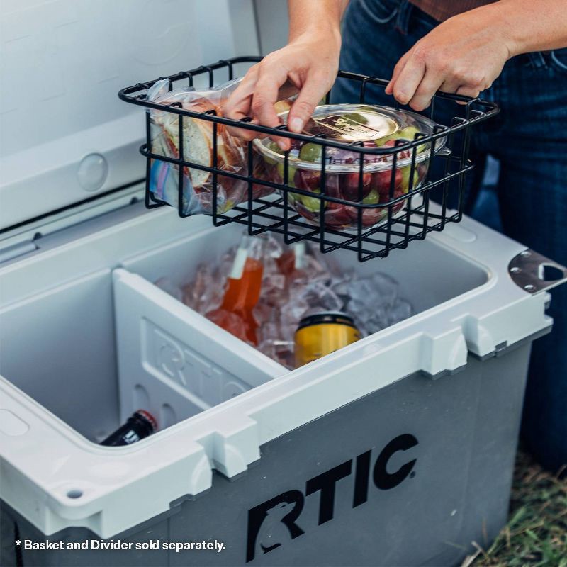 slide 12 of 13, RTIC Outdoors 32 QT Ultra-Light Hard Sided Cooler - Gray: Compact Outdoor Beverage Storage, 32 qt