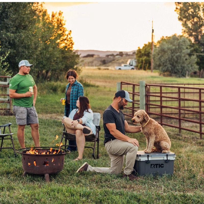 slide 6 of 13, RTIC Outdoors 32 QT Ultra-Light Hard Sided Cooler - Gray: Compact Outdoor Beverage Storage, 32 qt