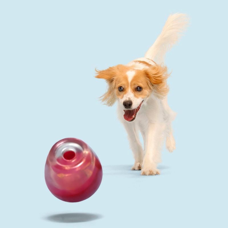 slide 3 of 6, BARK Super Chewer Vino Vidi Vici Dog Treat Dispenser Toy, 1 ct